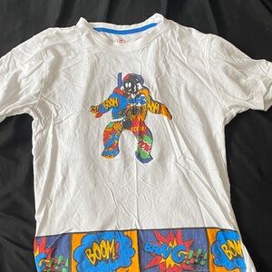 Kids Graphic Short Sleeve Tee - White